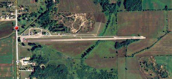 Ubly Dragway - Aerial (newer photo)